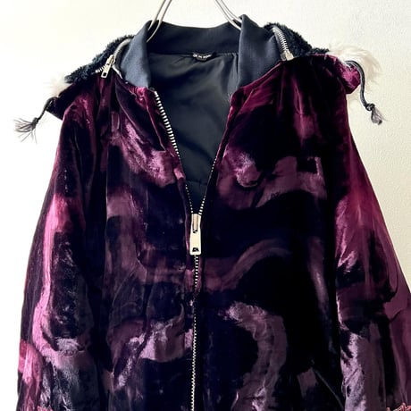 80-90's " Dragon " Embroidery Design Souvenir JKT
