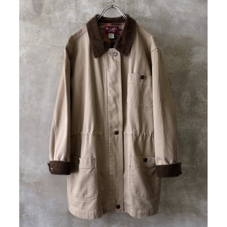 90's Denim & co. Corduroy Collar Hunting JKT