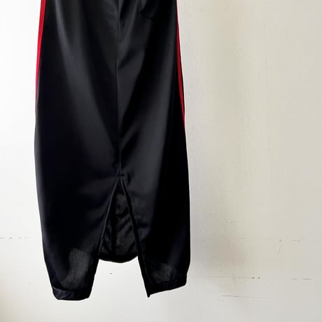 "remake" Drawstring Line Design Long Track Skirt