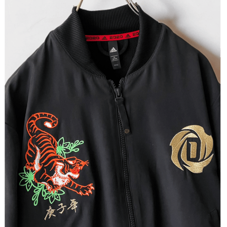 adidas CNY ×Derrick Rose Embroidery Tiger Design JKT ( china only model )