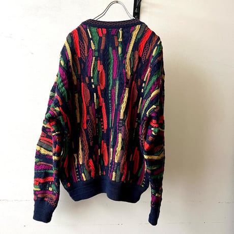 90's Limnos 3D Design Knit Sweater (made in Australia)
