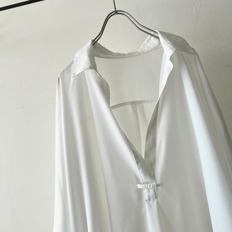 Dolman Sleeve Design Sheer Blouse