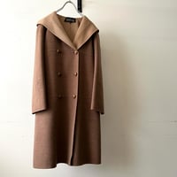 Vintage Cashmere Wool Big Hood Coat (made in Italy)