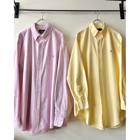 90's Polo Ralph Lauren Stripe Pattarn Shirt