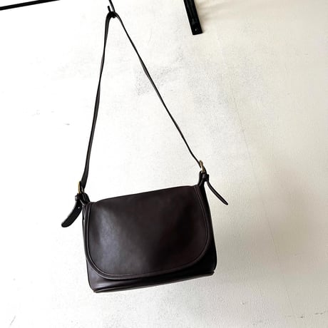 Old Coach Flap Design Shoulder Bag (made in USA)