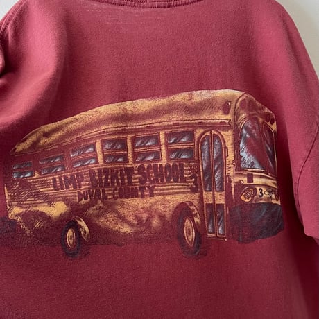 90's Limp Bizkit "School Bus" Print Tee (maybe…98's GIANT)