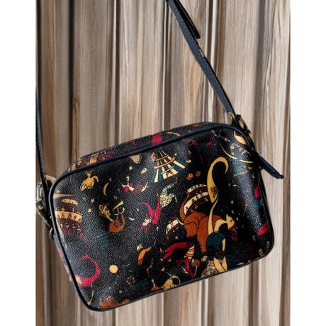 Vintage PIERO GUIDI Patterned Leather Bag | Taf
