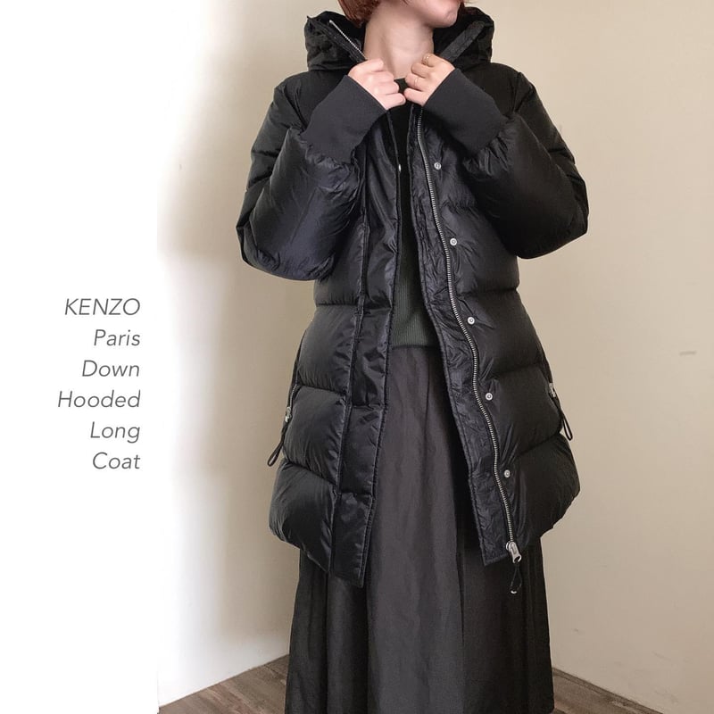 KENZO Paris Down Hooded コート | Taffee online store KENZO Paris Down Hooded コート | Taffee online store