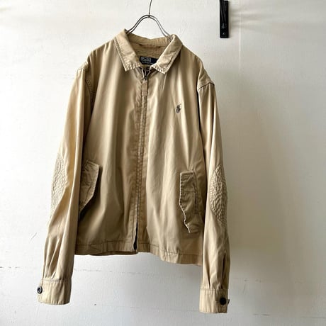 90's Polo Ralph Lauren Elbow-patch Design Cotton JKT