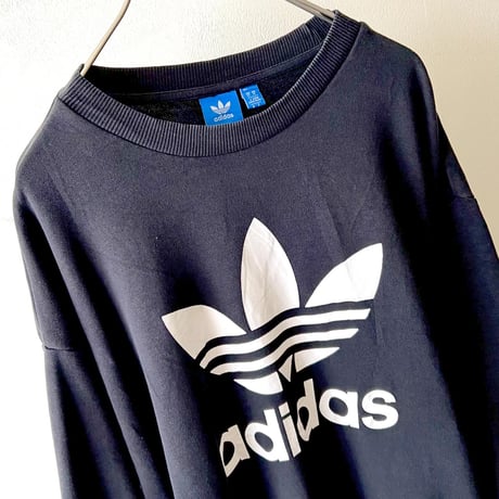 adidas Big Logo Print Sweat