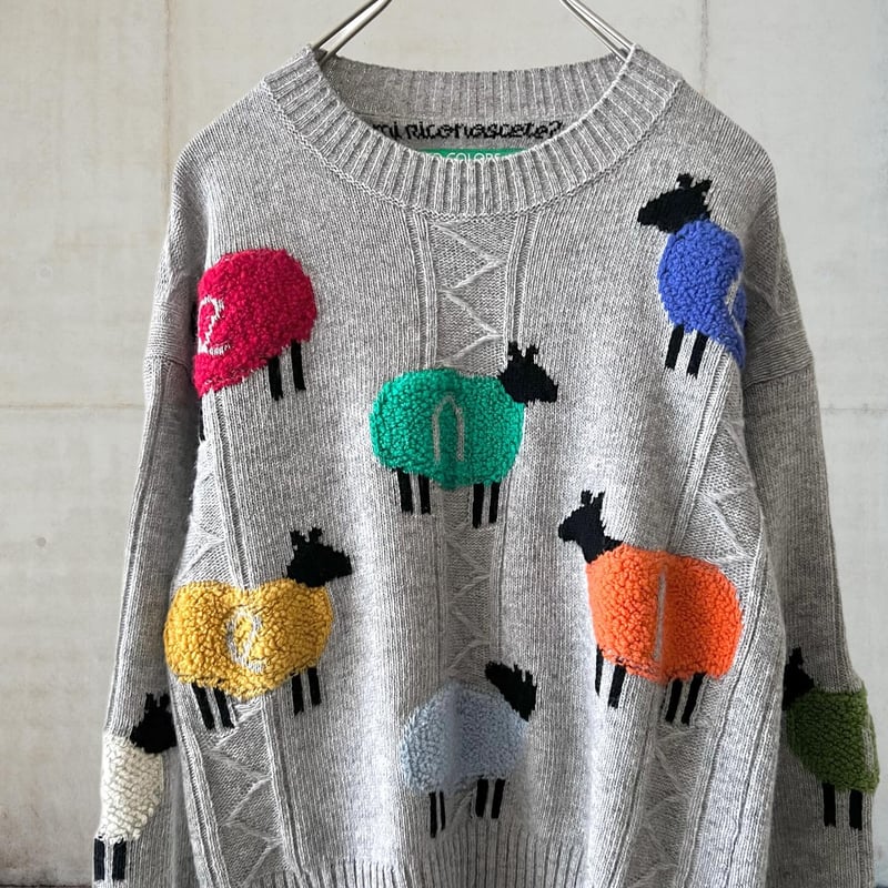 UNITED COLORS OF BENETTON Colorful Sheep Design