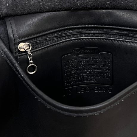 90's Old Coach Flap Shoulder Bag (made in USA)