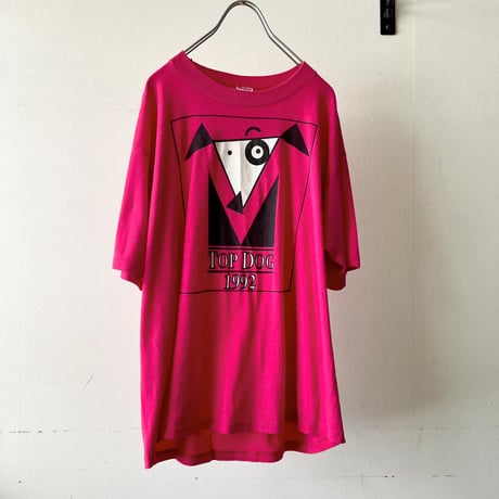 90's JERZEES Dog Design Tee (made in USA)