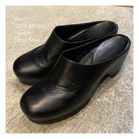 Haat ISSEY MIYAKE Leatherサボ