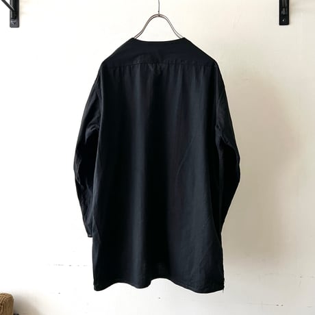 80's USSR ARMY Sleeping Pullover (deadstock) "Blach Dyed Remake"