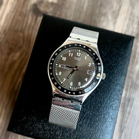 1999 swatch IRONY Steel stainless Velt Quartz Watch