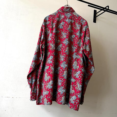 Euro Vintage Paisley Pattern Shirt