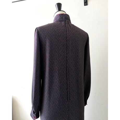 Vintage Geometric Pattern China Design Dress