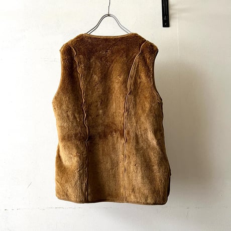 Old barbour Fur Liner Vest