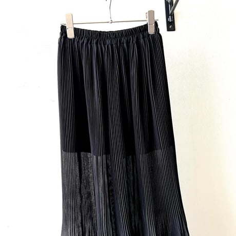 Old Sheer Pleat Wide Pants