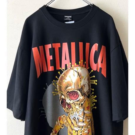 Import Glow in the dark Band Print Tee " METALLICA "