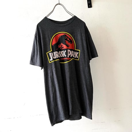 Old "Jurassic Park" Logo Print Tee