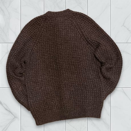 Euro Vintage Aran Knit Cardigan