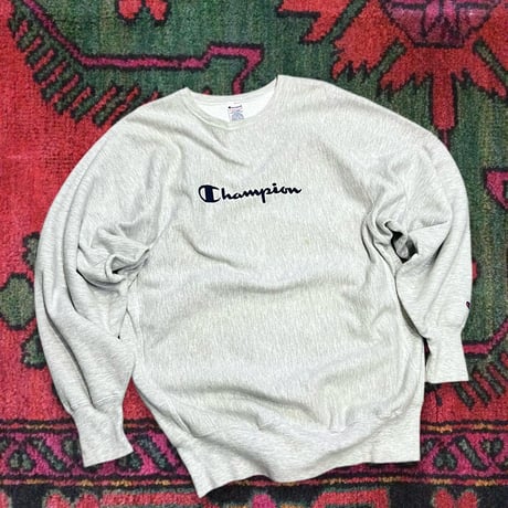 90's Champion Reverse Weave Logo Print Sweat (made in Mexico)