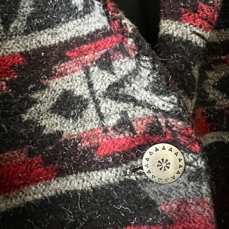 US Vintage Native Pattern Wool JKT