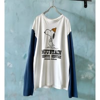 Snoopy Bi-color L/S Tee