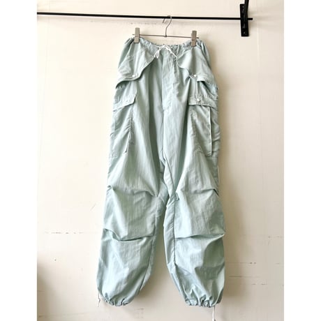 " Ice Green Dyed Remake " US ARMY Snowcamo Cargo Over Pants