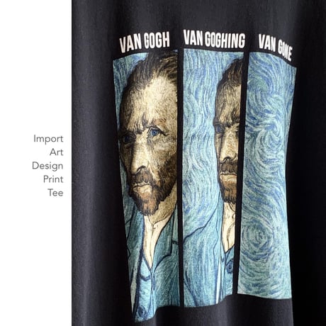 "VAN GOGHING" Design Print Tee