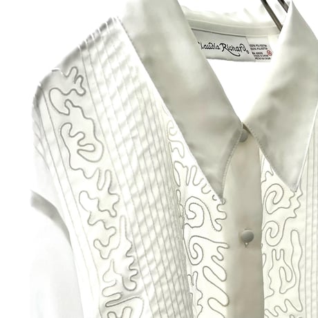 Euro Vintage Embroidery Design Shirt Blouse