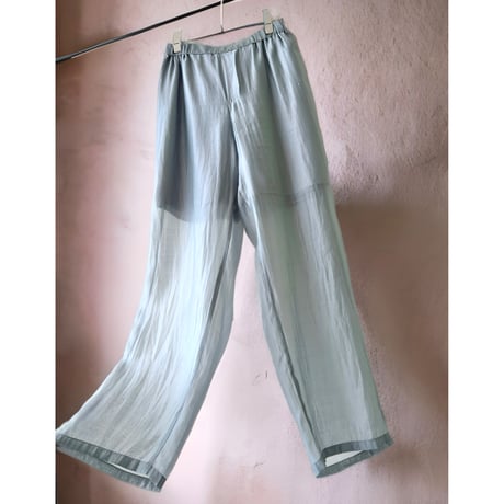 enchainement Organdy Sheer Wide Pants