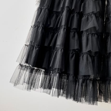 ︎ " Sheer " Long Tulle Skirt