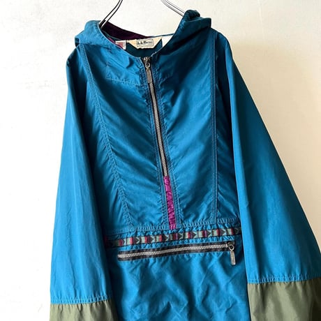 80's L.L.Bean Nylon Anorak Parka (made in USA)