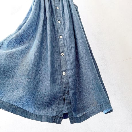 Old Linen Jumper Skirt
