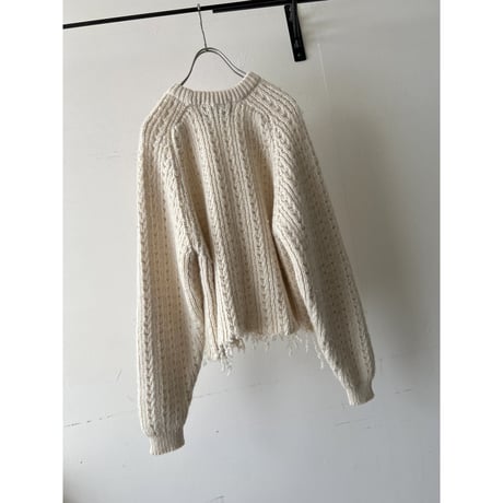 Vintage Short Aran Knit (made in Britain)