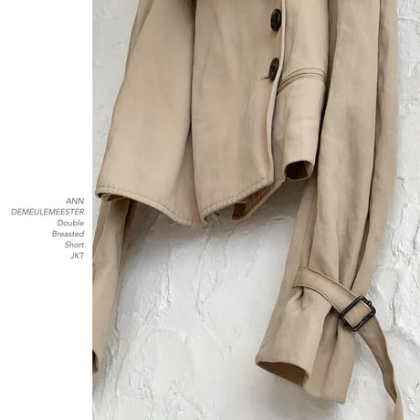 ANN DEMEULEMEESTER DBショートJKT
