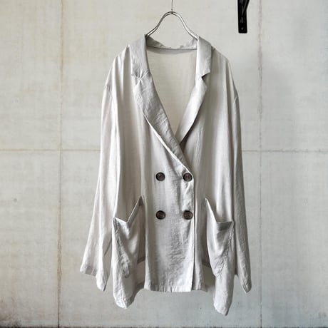 Greige Color Sheer Shirt JKT