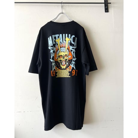Import Glow in the dark Band Print Tee " METALLICA "