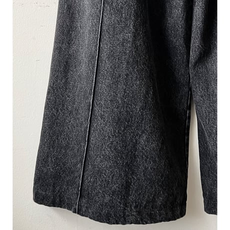adidas originals Black Denim Wide Flare Pants