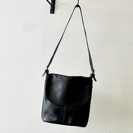 90's Old Coach Flap Shoulder Bag (made in USA)