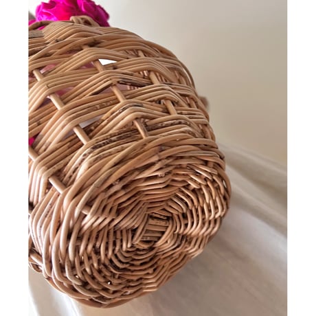 LUDLOW(jp) Frill Handle Basket Bag
