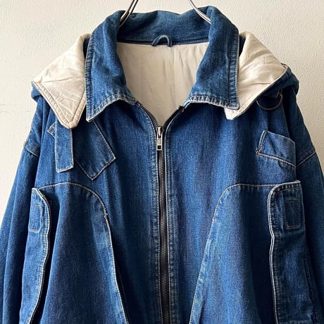 80-90's Big Pocket Design Denim JKT