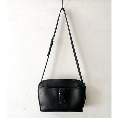 90's OLD COACH Leather Shoulder Bag ( made in USA )