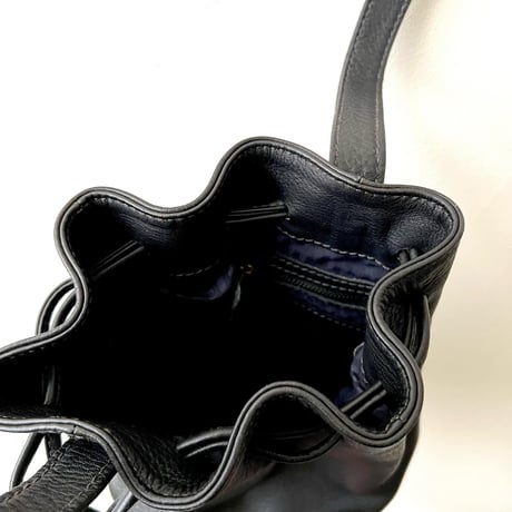 90's Old Coach Drawstring Design Shoulder Bag