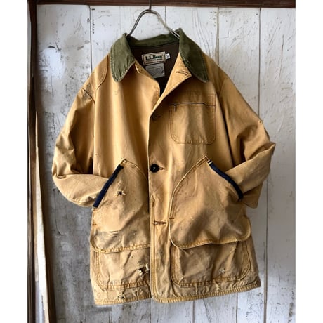 80's L.L.Bean Duck Hunting JKT " Oil&Damage "