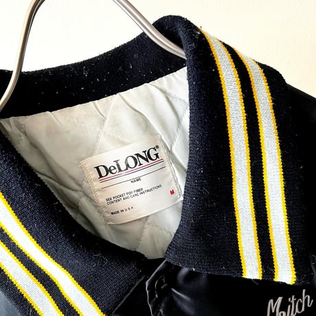 80's DeLong Embroidery Logo Award JKT (made in USA)