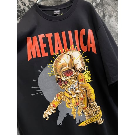 Import Glow in the dark Band Print Tee " METALLICA "